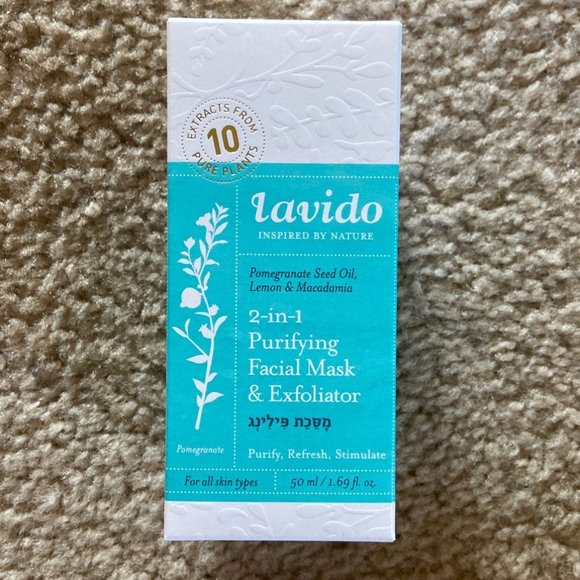NWT Lavido 2 in 1 Purifying Mask - Picture 2 of 3